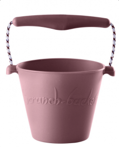 Scrunch Bucket Silikon Eimer dusty rosa | by Schmatzepuffer® online kaufen