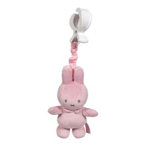 Babyschalen-Spielzeug Hase Miffy cord, rosa | Tiamo