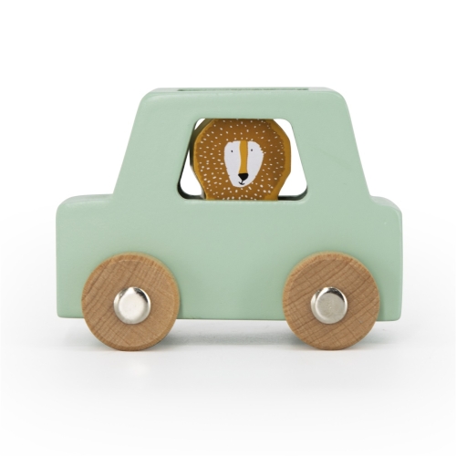 Holzautoset mit Tieren | Trixie