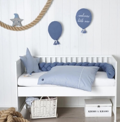 Deko-Kissen Ballon blau | Nordic Coast Company