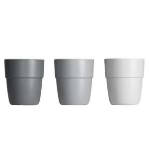 donebydeer Yummy mini mug Becher 3er-set grau | by Schmatzepuffer® "personalisierbar" online kaufen