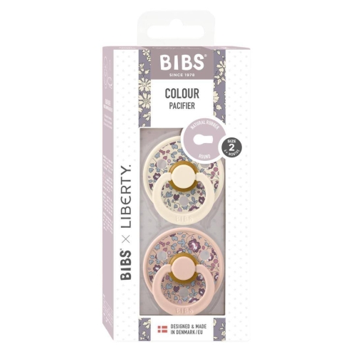 Schnuller Colour Eloise Blush Mix (6-18 M) | BIBS x Liberty