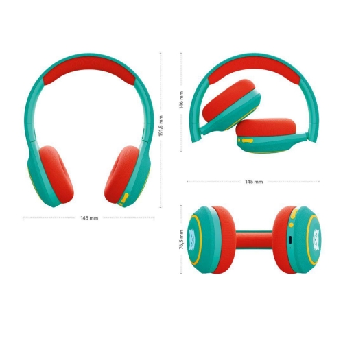tigerbuddies Kopfhörer Bluetooth grün | tigerbox touch plus geeignet
