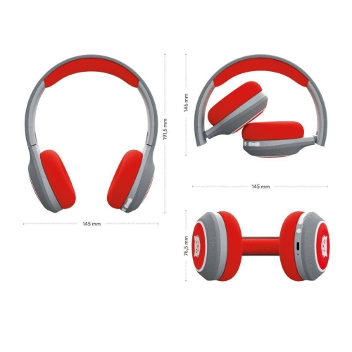 tigerbuddies Kopfhörer Bluetooth rot | tigerbox touch plus geeignet