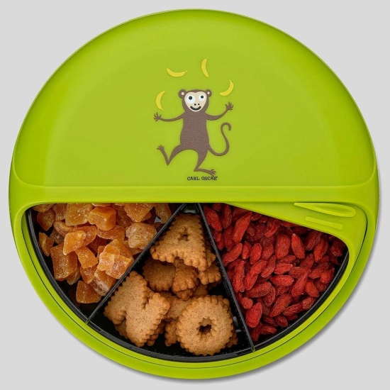 BentoDISC™, Lunchbox mit 5 Fächern - Lime I Carl Oscar