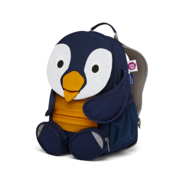 Affenzahn Kinderrucksack Pinguin blau