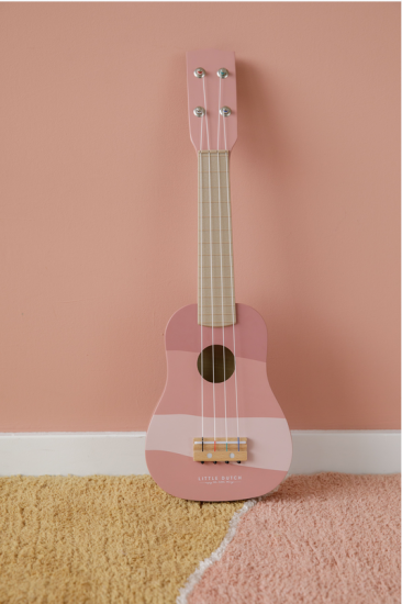 Little Dutch Kindergitarre Pink / Rosa by Schmatzepuffer®