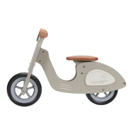 Little Dutch Laufrad / LoopScooter Holz Oliv