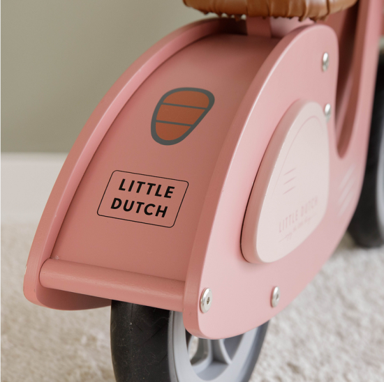 Little Dutch Laufrad / LoopScooter Holz Pink / Rosa