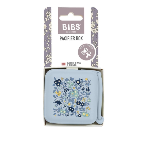 Schnullerbox Camomile Lawn Baby Blue | BIBS x Liberty
