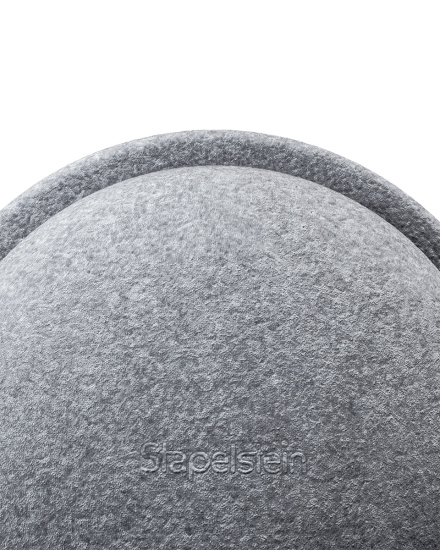 Einzelstein - grau | Stapelstein