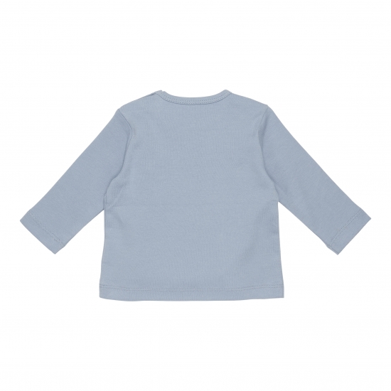 Langarm-Shirt Sailors Bay Seagull Blue, Größe 62 | Little Dutch